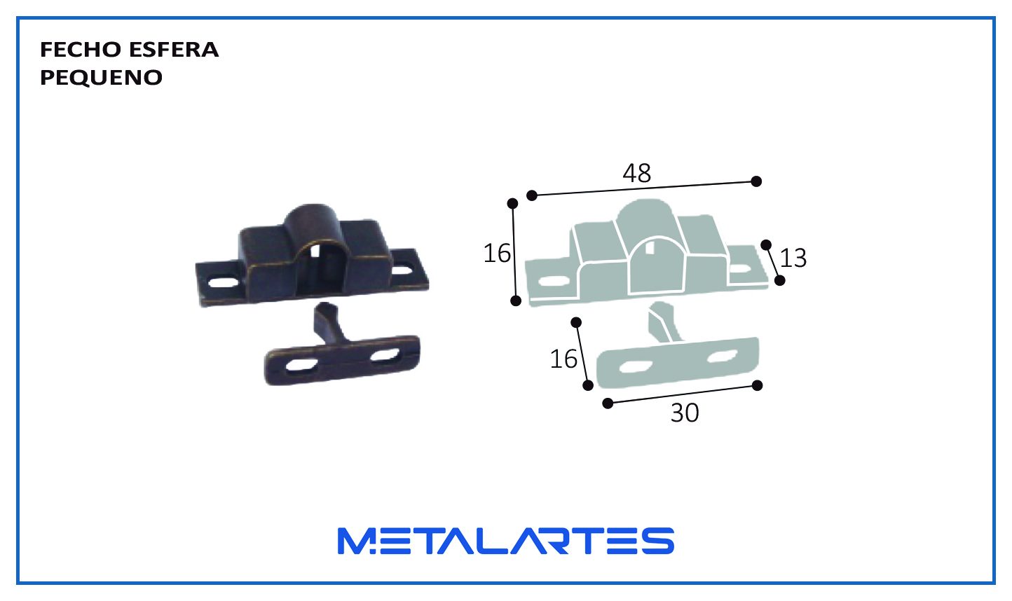 FECHO ESFERA PEQUENO