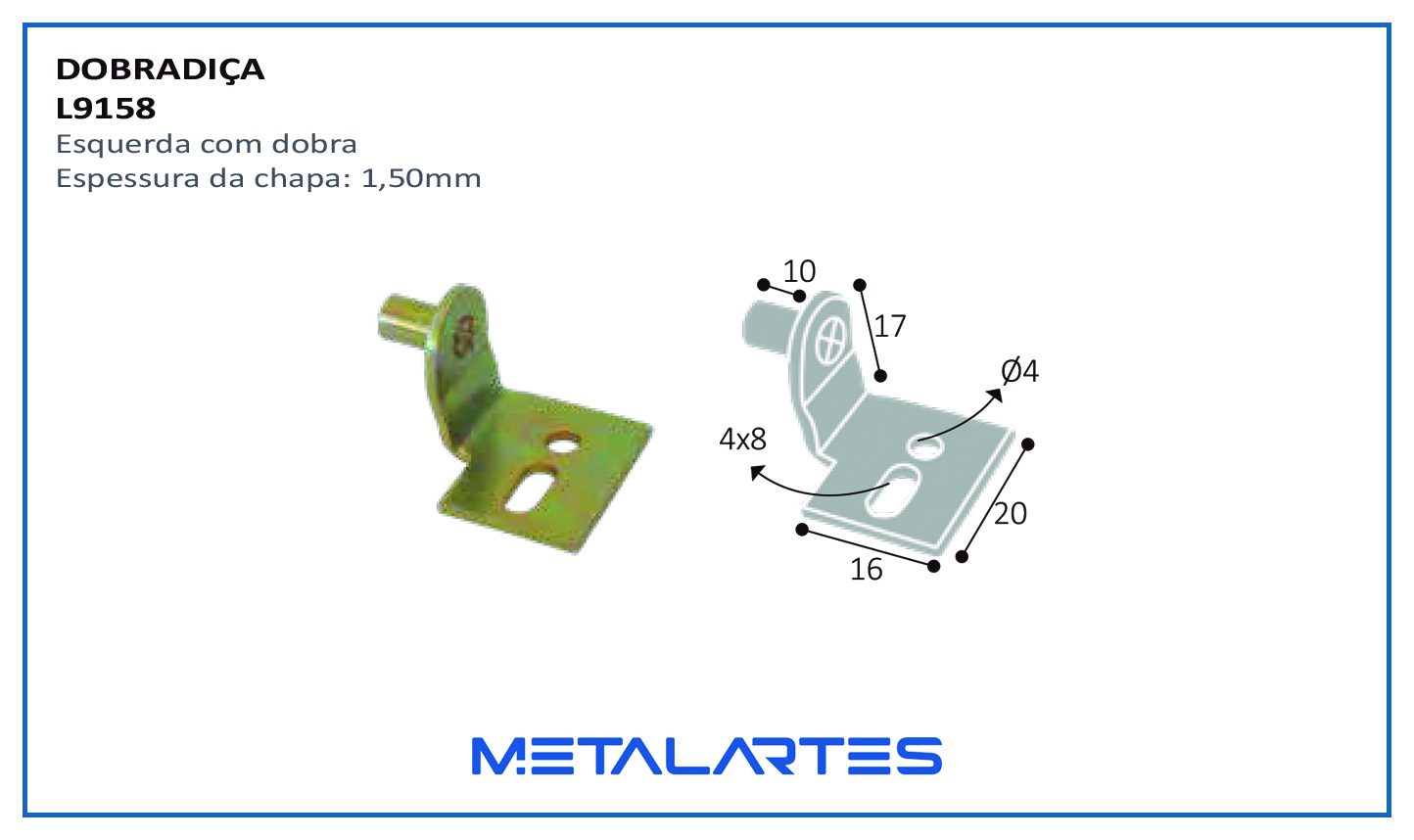 L9158 ESQUERDA COM DOBRA